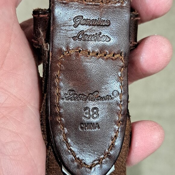 Eddie Bauer Leather Braided Belt - Picture 6 of 6